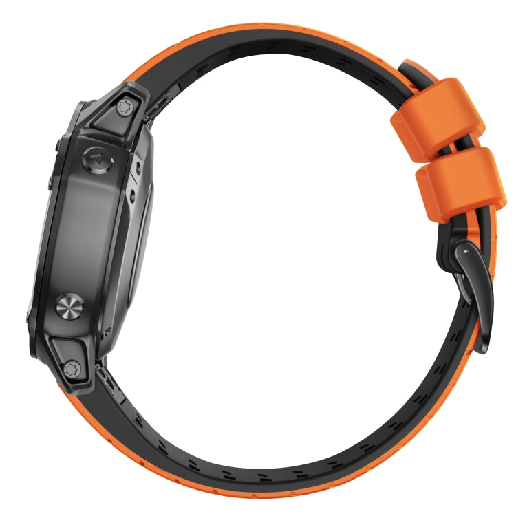 Cinturino trapezoidale in silicone a sgancio rapido da 22 mm, For Garmin Fenix 7