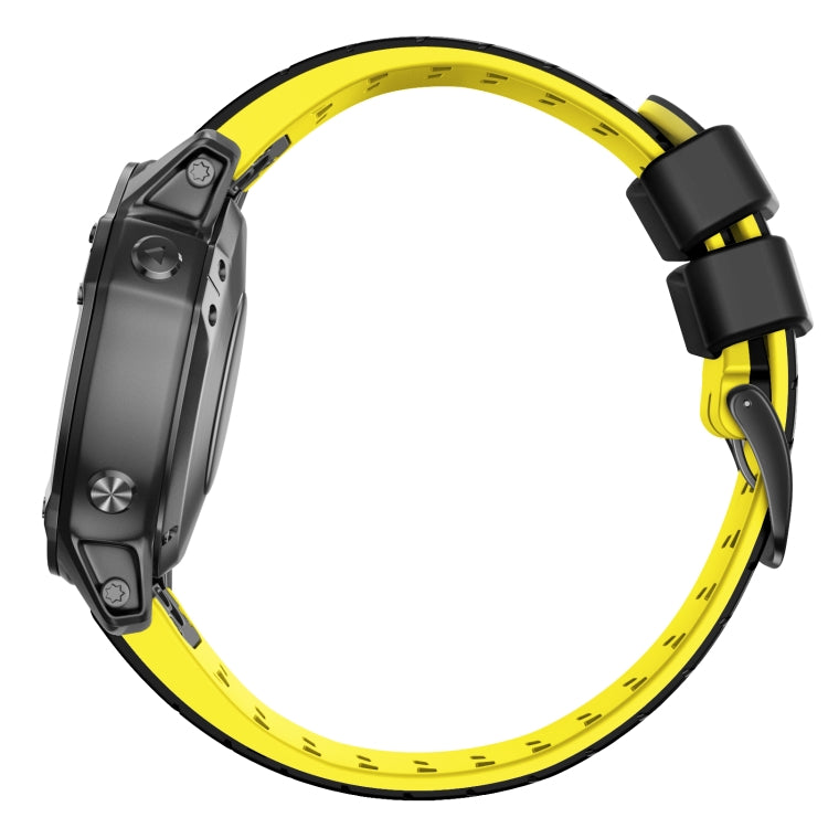 Cinturino trapezoidale in silicone a sgancio rapido da 22 mm, For Garmin Fenix 7