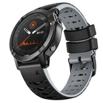 Cinturino trapezoidale in silicone a sgancio rapido da 22 mm, For Garmin Fenix 7