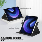 Custodia per tablet in pelle intelligente con supporto di rotazione 360, For Xiaomi Pad 6 / 6 Pro