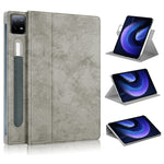 Custodia tablet in pelle con rotazione 360 per Xiaomi Pad 6