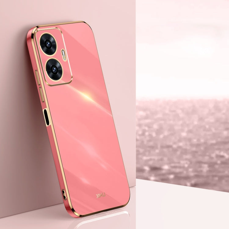 Custodia per telefono in TPU elettrolitico 6D con bordo dritto XINLI, For Realme GT Neo5 SE, For Realme C55