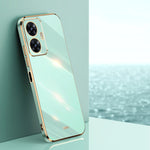 Custodia per telefono in TPU elettrolitico 6D con bordo dritto XINLI, For Realme GT Neo5 SE, For Realme C55