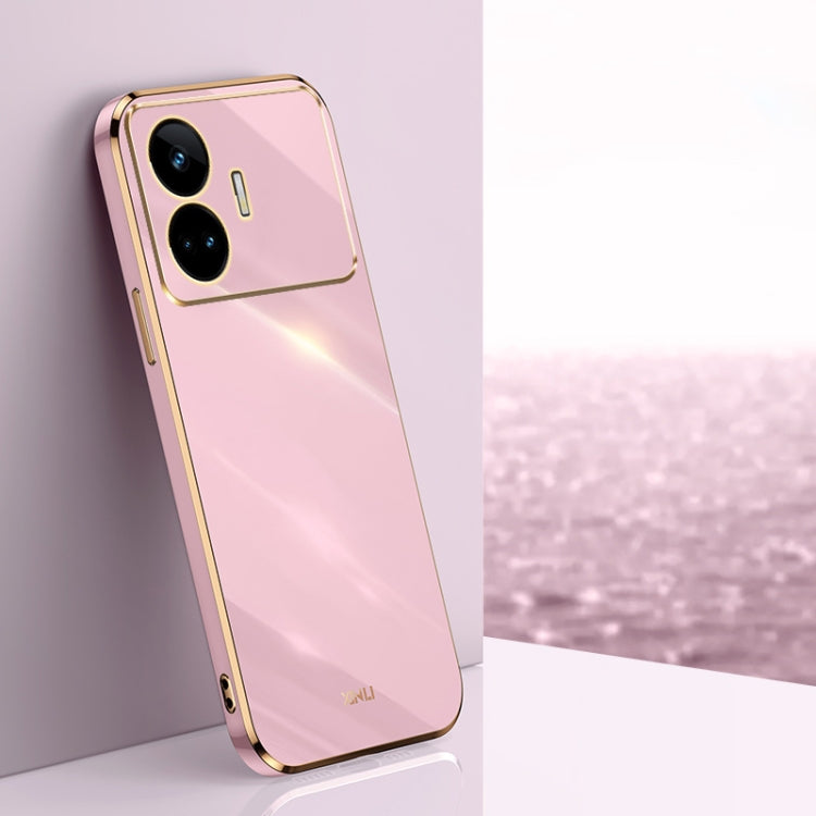 Custodia per telefono in TPU elettrolitico 6D con bordo dritto XINLI, For Realme GT Neo5 SE, For Realme C55