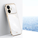 Custodia per telefono in TPU elettrolitico 6D con bordo dritto XINLI, For Realme GT Neo5 SE, For Realme C55