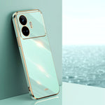 Custodia per telefono in TPU elettrolitico 6D con bordo dritto XINLI, For Realme GT Neo5 SE, For Realme C55