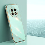 Custodia per telefono in TPU elettrolitico 6D con bordo dritto XINLI, For Realme GT 7 Pro 5G, For Realme Note 60 4G, For Realme 13 Pro Global