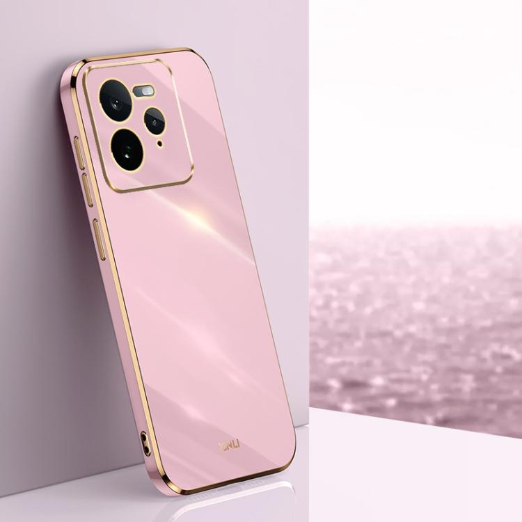 Custodia per telefono in TPU elettrolitico 6D con bordo dritto XINLI, For Realme GT 7 Pro 5G, For Realme Note 60 4G, For Realme 13 Pro Global