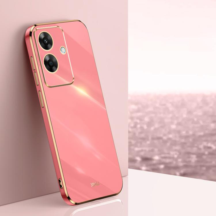 Custodia per telefono in TPU elettrolitico 6D con bordo dritto XINLI, For Realme GT 7 Pro 5G, For Realme Note 60 4G, For Realme 13 Pro Global