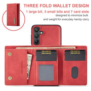 Custodia portafoglio Samsung Galaxy con slot carte e chiusura mag