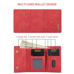 Custodia portafoglio Samsung Galaxy con slot carte e chiusura mag