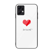 Custodia per telefono in vetro verniciato colorato, For Xiaomi Redmi Note 12 4G Global
