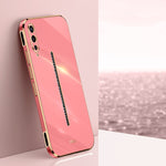 Custodia per telefono in TPU elettrolitico 6D con bordo dritto XINLI, For vivo Y78+, For vivo iQOO Pro