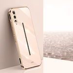Custodia per telefono in TPU elettrolitico 6D con bordo dritto XINLI, For vivo Y78+, For vivo iQOO Pro