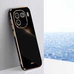 Custodia per telefono in TPU elettrolitico 6D con bordo dritto XINLI, For vivo iQOO 12 Pro 5G, For vivo iQOO 12 5G, For vivo Y17S 4G
