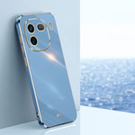 Custodia per telefono in TPU elettrolitico 6D con bordo dritto XINLI, For vivo iQOO 12 Pro 5G, For vivo iQOO 12 5G, For vivo Y17S 4G