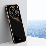 Custodia per telefono in TPU elettrolitico 6D con bordo dritto XINLI, For vivo S18 Pro, For vivo S18e, For vivo X100 Pro 5G