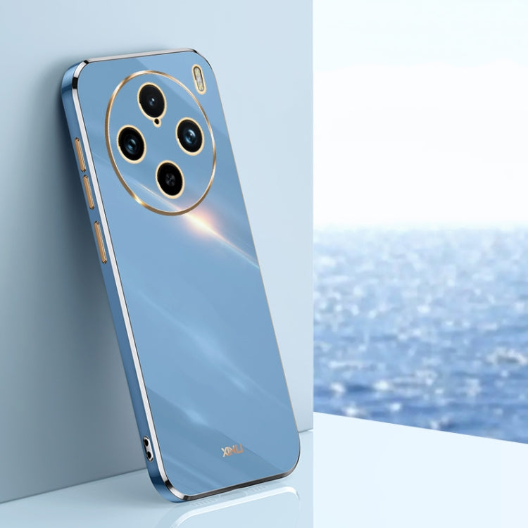 Custodia per telefono in TPU elettrolitico 6D con bordo dritto XINLI, For vivo S18 Pro, For vivo S18e, For vivo X100 Pro 5G