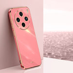 Custodia per telefono in TPU elettrolitico 6D con bordo dritto XINLI, For vivo S18 Pro, For vivo S18e, For vivo X100 Pro 5G