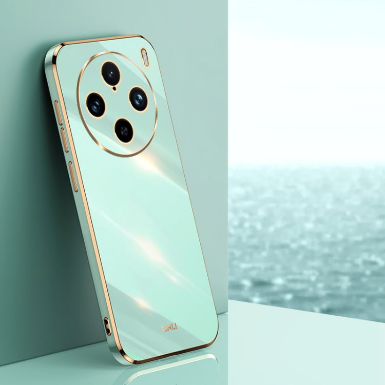 Custodia per telefono in TPU elettrolitico 6D con bordo dritto XINLI, For vivo S18 Pro, For vivo S18e, For vivo X100 Pro 5G