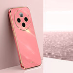 Custodia per telefono in TPU elettrolitico 6D con bordo dritto XINLI, For vivo V50 Lite, For vivo V50, For vivo Y300 Pro