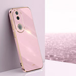 Custodia per telefono in TPU elettrolitico 6D con bordo dritto XINLI, For vivo V50 Lite, For vivo V50, For vivo Y300 Pro