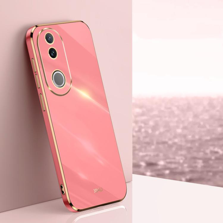Custodia per telefono in TPU elettrolitico 6D con bordo dritto XINLI, For vivo V50 Lite, For vivo V50, For vivo Y300 Pro
