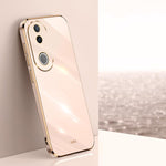 Custodia per telefono in TPU elettrolitico 6D con bordo dritto XINLI, For vivo V50 Lite, For vivo V50, For vivo Y300 Pro