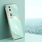 Custodia per telefono in TPU elettrolitico 6D con bordo dritto XINLI, For vivo V50 Lite, For vivo V50, For vivo Y300 Pro
