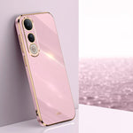Custodia per telefono in TPU elettrolitico 6D con bordo dritto XINLI, For vivo V50 Lite, For vivo V50, For vivo Y300 Pro