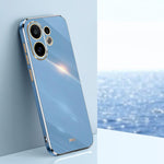Custodia per telefono in TPU elettrolitico 6D con bordo dritto XINLI, For vivo S30 Pro mini 5G, For vivo S30 5G, For vivo X200 Ultra