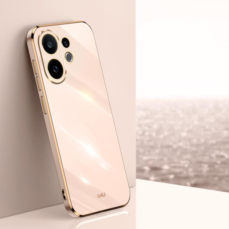 Custodia per telefono in TPU elettrolitico 6D con bordo dritto XINLI, For vivo S30 Pro mini 5G, For vivo S30 5G, For vivo X200 Ultra