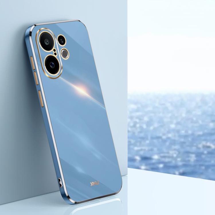 Custodia per telefono in TPU elettrolitico 6D con bordo dritto XINLI, For vivo S30 Pro mini 5G, For vivo S30 5G, For vivo X200 Ultra