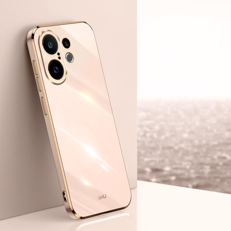 Custodia per telefono in TPU elettrolitico 6D con bordo dritto XINLI, For vivo S30 Pro mini 5G, For vivo S30 5G, For vivo X200 Ultra
