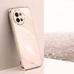 Custodia per telefono in TPU elettrolitico 6D con bordo dritto XINLI, For vivo S18 Pro, For vivo S18e, For vivo X100 Pro 5G