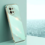 Custodia per telefono in TPU elettrolitico 6D con bordo dritto XINLI, For vivo S18 Pro, For vivo S18e, For vivo X100 Pro 5G