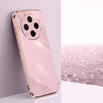 Custodia per telefono in TPU elettrolitico 6D con bordo dritto XINLI, For vivo X300 Pro, For vivo X300 5G, For vivo V60 Lite 5G
