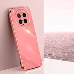 Custodia per telefono in TPU elettrolitico 6D con bordo dritto XINLI, For vivo Y600 Pro 5G, For vivo V70 FE 5G, For vivo X300 Ultra