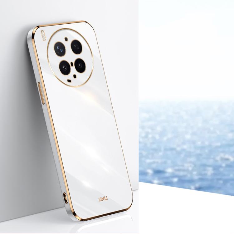 Custodia per telefono in TPU elettrolitico 6D con bordo dritto XINLI, For vivo Y600 Pro 5G, For vivo V70 FE 5G, For vivo X300 Ultra