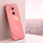 Custodia per telefono in TPU elettrolitico 6D con bordo dritto XINLI, For vivo Y600 Pro 5G, For vivo V70 FE 5G, For vivo X300 Ultra