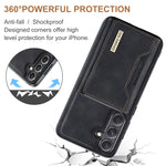 Custodia portafoglio Samsung Galaxy S24+ 5G in pelle