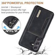 Custodia portafoglio Samsung Galaxy S24+ 5G in pelle