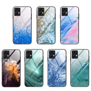 Custodia protettiva per telefono in vetro con motivo in marmo, For Xiaomi Redmi Note 12 4G Global, For Xiaomi Redmi Note 12 Turbo