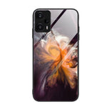 Custodia protettiva in vetro con motivo marmo per Xiaomi Redmi No