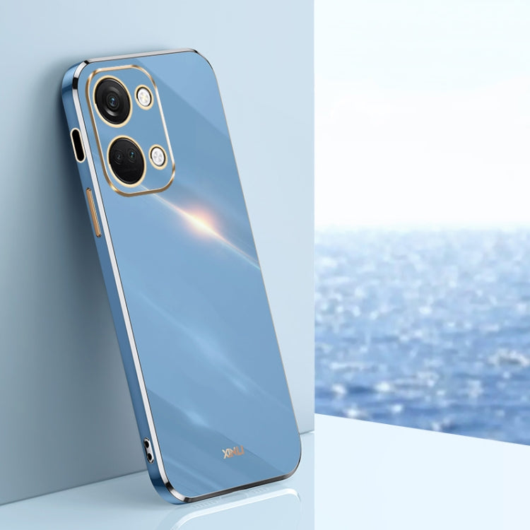 Custodia per telefono in TPU elettrolitico 6D con bordo dritto XINLI, For OnePlus 12, For OnePlus Ace 2V