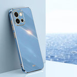 Custodia per telefono in TPU elettrolitico 6D con bordo dritto XINLI, For OnePlus Ace 5 Racing, For OnePlus 13T, For OnePlus Ace 3