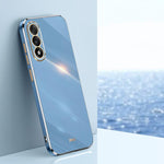 Custodia per telefono in TPU elettrolitico 6D con bordo dritto XINLI, For OnePlus Turbo 6, For OnePlus 15 5G, For OnePlus Ace 5 Ultra