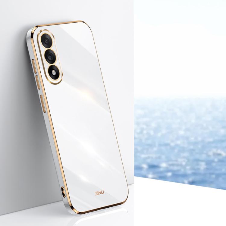 Custodia per telefono in TPU elettrolitico 6D con bordo dritto XINLI, For OnePlus Turbo 6, For OnePlus 15 5G, For OnePlus Ace 5 Ultra
