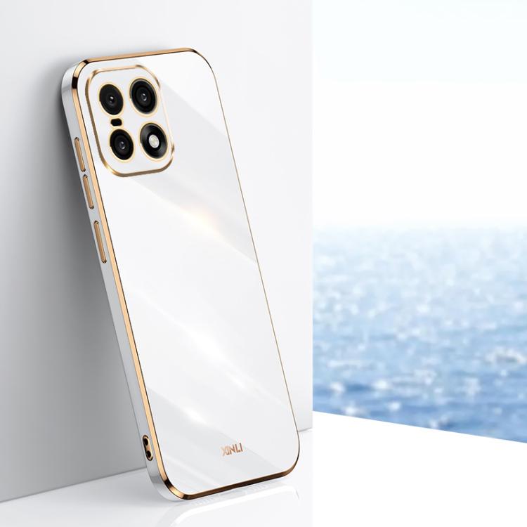 Custodia per telefono in TPU elettrolitico 6D con bordo dritto XINLI, For OnePlus Turbo 6, For OnePlus 15 5G, For OnePlus Ace 5 Ultra