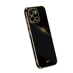Custodia per telefono in TPU elettrolitico 6D con bordo dritto XINLI, For OnePlus Turbo 6, For OnePlus 15 5G, For OnePlus Ace 5 Ultra